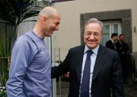 Создать мем Перес и Зидан