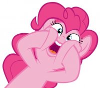 Создать мем Pinkie Pie