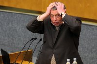 Создать мем Жириновский