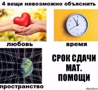 Срок сдачи мат. помощи