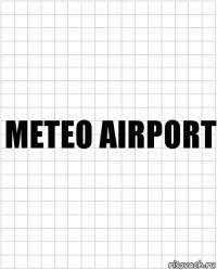meteo airport