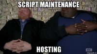 script maintenance hosting