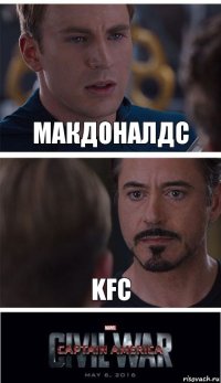 макдоналдс kfc