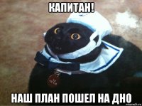 капитан! наш план пошел на дно