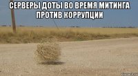 серверы доты во время митинга против коррупции 