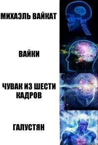 михаэль вайкат вайки чувак из шести кадров галустян