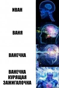 Иван Ваня Ванечка Ванечка курящая зажигалочка