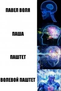Павел Воля Паша Паштет Волевой Паштет