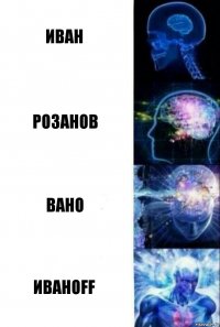 Иван Розанов Вано ИВАНoff