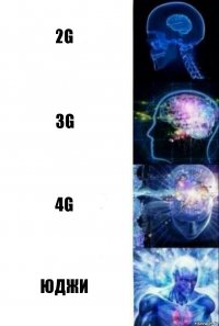 2G 3G 4G ЮДжи