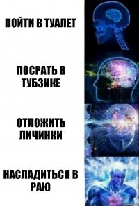 пойти в туалет посрать в тубзике отложить личинки насладиться в раю