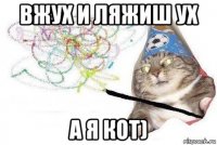 вжух и ляжиш ух а я кот)