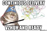 continious delivery vzhuh and ready