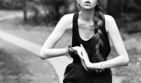 Создать мем Анорексия