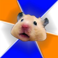 Создать мем Е хомяк