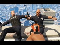 Создать мем Kill the cops in GTA 5