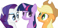 Создать мем My little pony