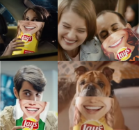 Создать мем Шабить Lays