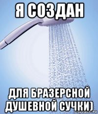 я создан для бразерсной душевной сучки)