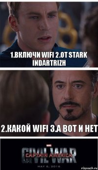 1.Включи WIFI 2.от STARK INDARTRIZH 2.какой WIFI 3.а вот и нет