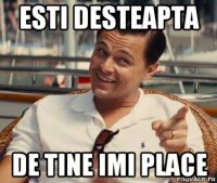 esti desteapta de tine imi place