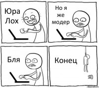 Юра Лох Но я же модер Бля Конец