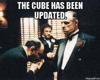 the cube has been updated. 