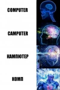 Computer Camputer Кампютер Комп