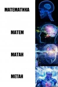 Математика Матем Матан Метан