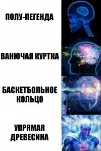 Полу-легенда Ванючая куртка Баскетбольное кольцо Упрямая древесина