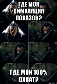 где моя симуляция показов? где мой 100% охват?