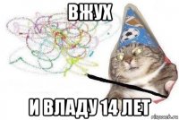 вжух и владу 14 лет