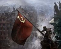 Создать мем 9 мая