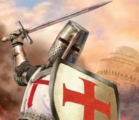 Создать мем Ave maria Deus vult