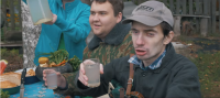 Создать мем Деревня летом