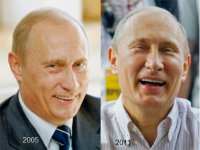 Создать мем Два Путина