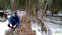 Создать мем Лесник