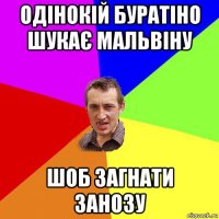 одінокій буратіно шукає мальвіну шоб загнати занозу