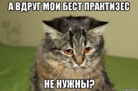 а вдруг мои бест практизес не нужны?