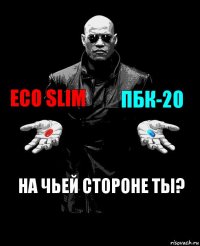 Eco slim ПБК-20 На чьей стороне ты?