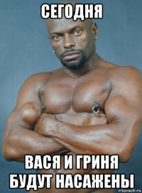 сегодня вася и гриня будут насажены