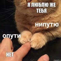 Я люблю же тебя Нет