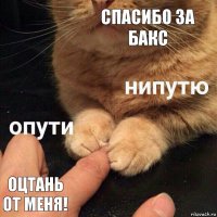 Спасибо за бакс Оцтань от меня!