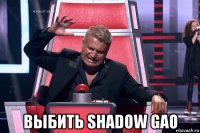  выбить shadow gao