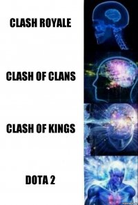 clash royale clash of clans Clash of kings dota 2
