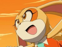 Создать мем Cream the rabbit