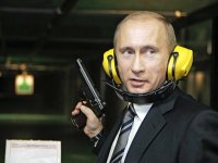 Создать мем Fearless russian president vladimir putin