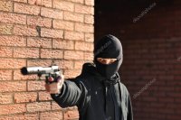 Создать мем Gunman Killer