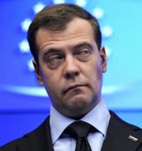 Создать мем Медведев