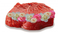 Создать мем Милое мяско
